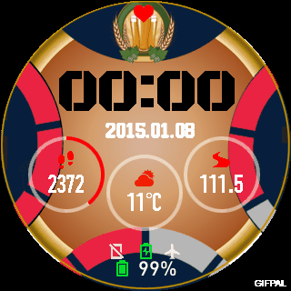 华米跃我Amazfit Pace, Stratos, Stratos 3手表表盘