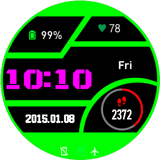 华米跃我Amazfit Pace手表表盘