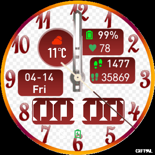 华米跃我Amazfit Pace, Stratos, Stratos 3手表表盘