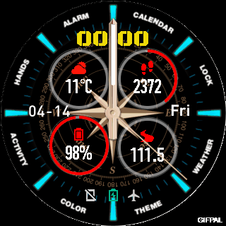 华米跃我Amazfit Pace, Stratos, Stratos 3手表表盘