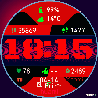 华米跃我Amazfit Pace, Stratos, Stratos 3手表表盘