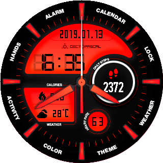 华米跃我Amazfit Pace, Stratos, Stratos 3手表表盘