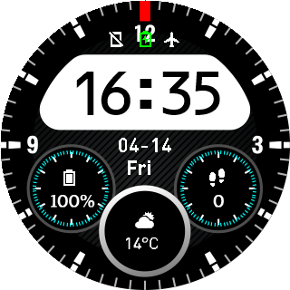 华米跃我Amazfit Pace, Stratos手表表盘