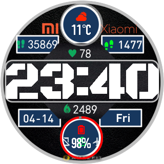华米跃我Amazfit Pace, Stratos, Stratos 3手表表盘