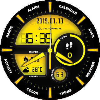 华米跃我Amazfit Pace, Stratos, Stratos 3手表表盘