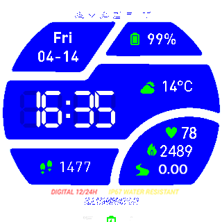 华米跃我Amazfit Pace手表表盘