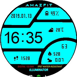 华米跃我Amazfit Pace手表表盘