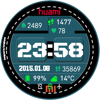 华米跃我Amazfit Pace, Stratos, Stratos 3手表表盘