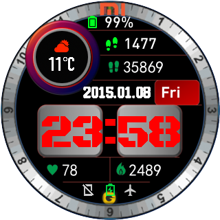 华米跃我Amazfit Pace, Stratos, Stratos 3手表表盘