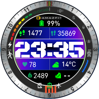 华米跃我Amazfit Pace, Stratos, Stratos 3手表表盘