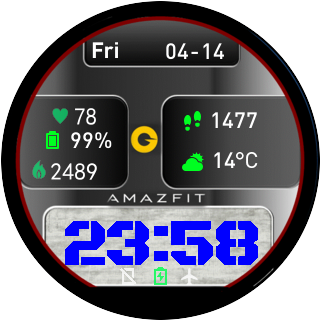华米跃我Amazfit Pace, Stratos, Stratos 3手表表盘