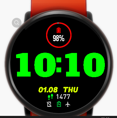 华米跃我Amazfit Pace手表表盘