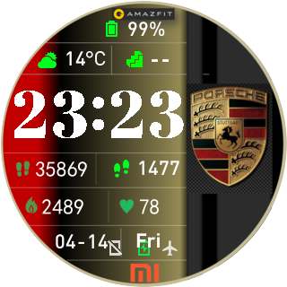 华米跃我Amazfit Pace, Stratos, Stratos 3手表表盘