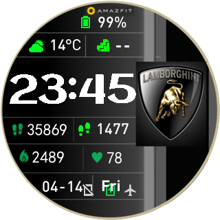 华米跃我Amazfit Pace, Stratos, Stratos 3手表表盘