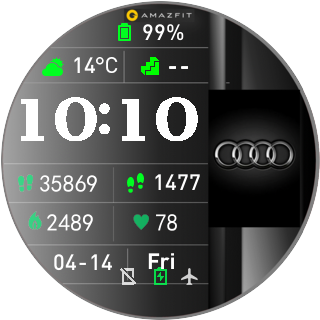 华米跃我Amazfit Pace, Stratos, Stratos 3手表表盘