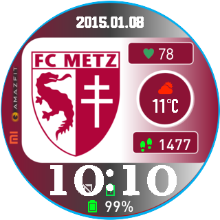 华米跃我Amazfit Pace, Stratos, Stratos 3手表表盘