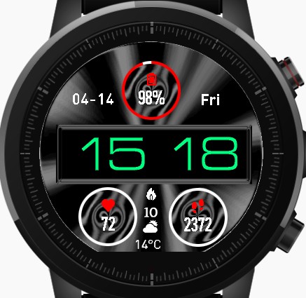 华米跃我Amazfit Pace手表表盘