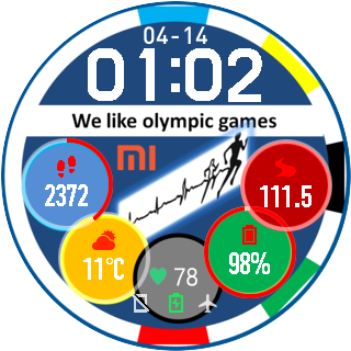 华米跃我Amazfit Pace, Stratos, Stratos 3手表表盘