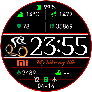 华米跃我Amazfit Pace, Stratos, Stratos 3手表表盘