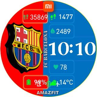 华米跃我Amazfit Pace, Stratos, Stratos 3手表表盘