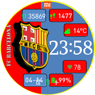 华米跃我Amazfit Pace, Stratos, Stratos 3手表表盘