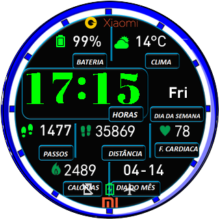 华米跃我Amazfit Pace, Stratos, Stratos 3手表表盘