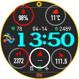 华米跃我Amazfit Pace, Stratos, Stratos 3手表表盘