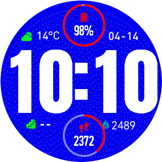 华米跃我Amazfit Pace, Stratos, Stratos 3手表表盘