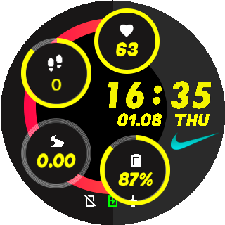 华米跃我Amazfit Pace, Stratos手表表盘