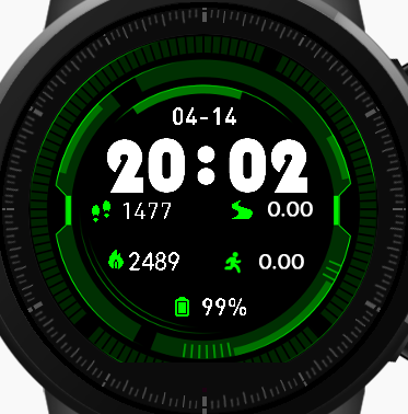 华米跃我Amazfit Pace, Stratos手表表盘