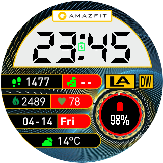 华米跃我Amazfit Pace, Stratos, Stratos 3手表表盘