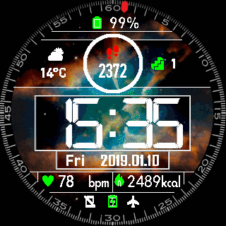 华米跃我Amazfit Pace, Stratos, Stratos 3手表表盘