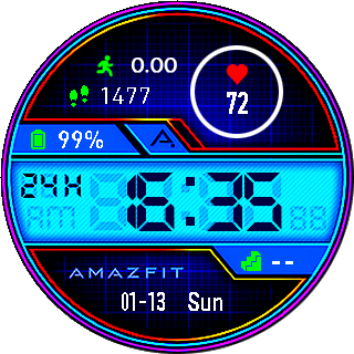 华米跃我Amazfit Pace, Stratos, Stratos 3手表表盘