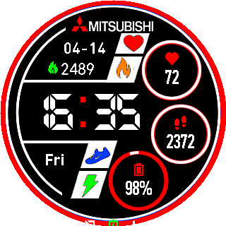 华米跃我Amazfit Pace, Stratos, Stratos 3手表表盘