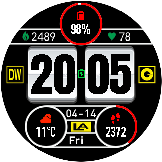 华米跃我Amazfit Pace, Stratos, Stratos 3手表表盘