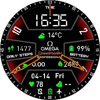 华米跃我Amazfit Pace, Stratos, Stratos 3手表表盘