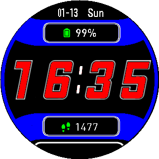 华米跃我Amazfit Pace, Stratos, Stratos 3手表表盘