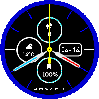 华米跃我Amazfit Pace, Stratos, Stratos 3手表表盘