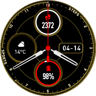 华米跃我Amazfit Pace, Stratos, Stratos 3手表表盘