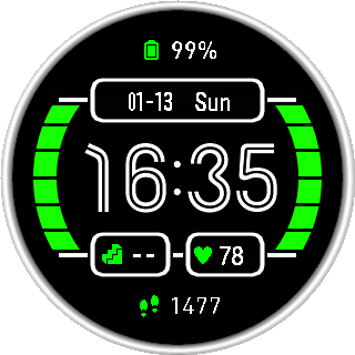 华米跃我Amazfit Pace, Stratos, Stratos 3手表表盘