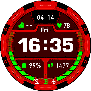 华米跃我Amazfit Pace, Stratos, Stratos 3手表表盘