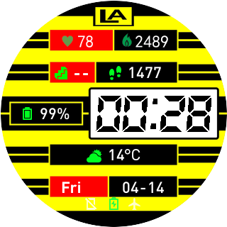 华米跃我Amazfit Pace, Stratos, Stratos 3手表表盘