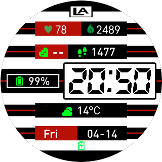 华米跃我Amazfit Pace, Stratos, Stratos 3手表表盘
