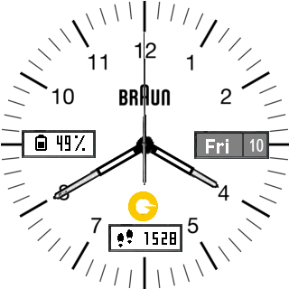 华米跃我Amazfit Pace, Stratos手表表盘