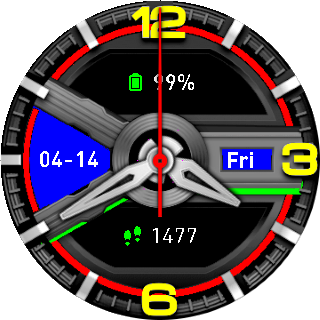 华米跃我Amazfit Pace, Stratos, Stratos 3手表表盘