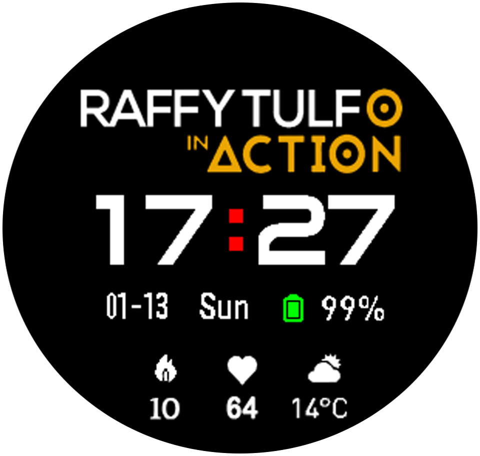 华米跃我Amazfit Pace, Stratos手表表盘