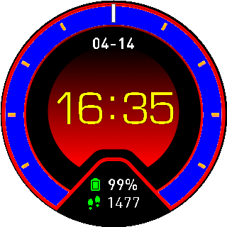 华米跃我Amazfit Pace, Stratos手表表盘
