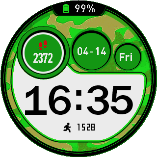 华米跃我Amazfit Pace, Stratos手表表盘