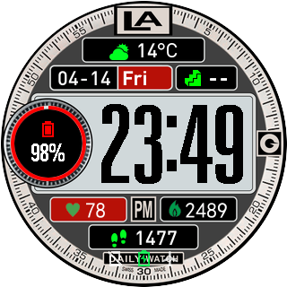 华米跃我Amazfit Pace, Stratos, Stratos 3手表表盘