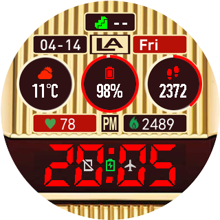 华米跃我Amazfit Pace, Stratos, Stratos 3手表表盘